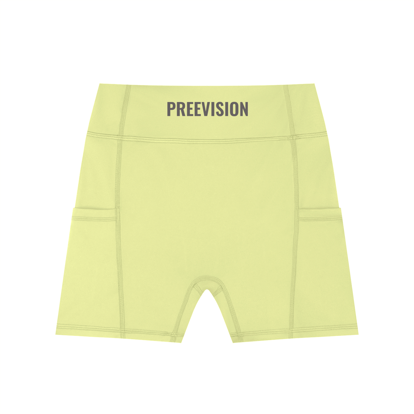 Women's High-Waisted Pocket Biker Shorts (3 Other Colors)