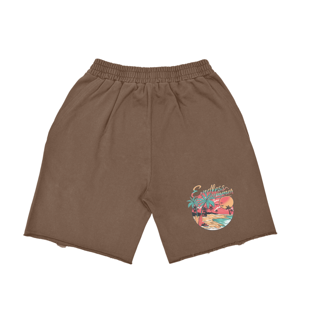 PREEVISION Heavyweight  Vintage Washed  Tiger Stripes Short Pants - 360 GSM (3 Other Colors)