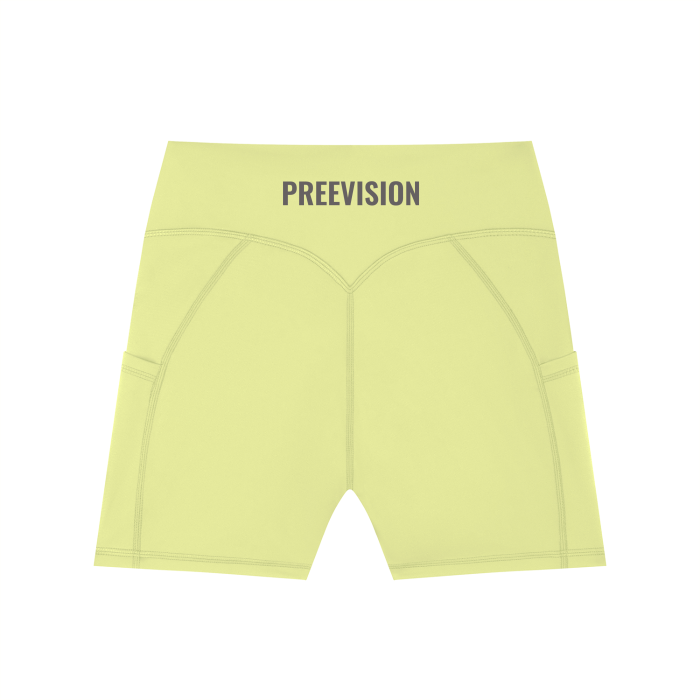 Women's High-Waisted Pocket Biker Shorts (3 Other Colors)