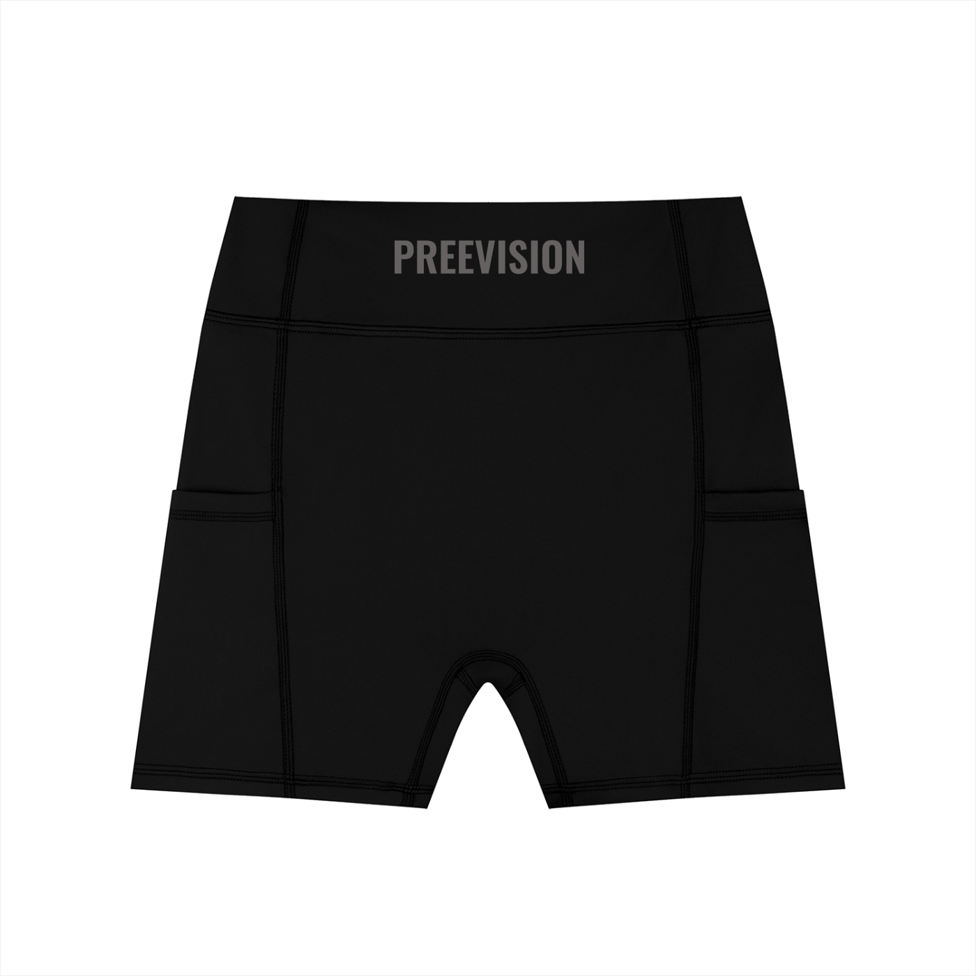 Women's High-Waisted Pocket Biker Shorts (3 Other Colors)