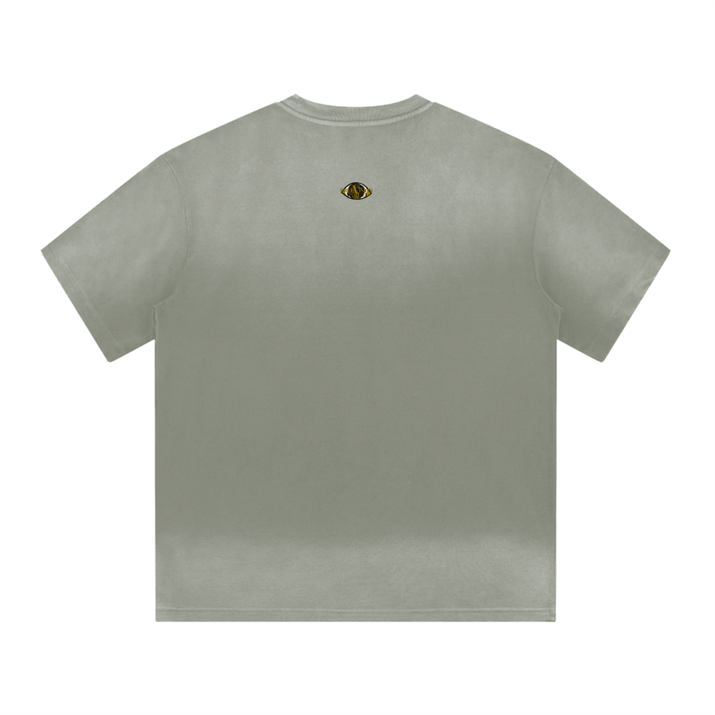 PREEVISION “I” Shape Gradient Washed T-Shirt (3 Other Colors)