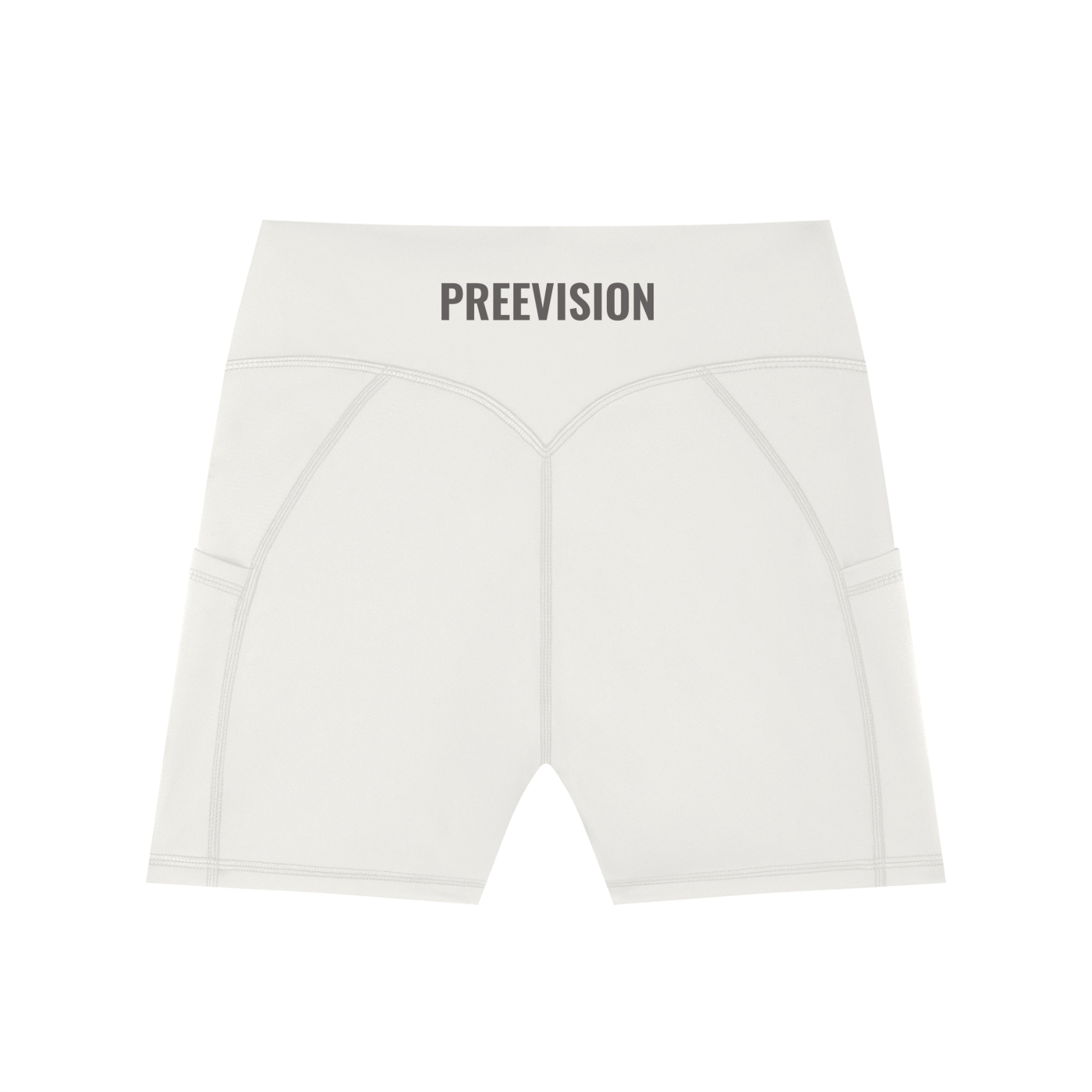 Women's High-Waisted Pocket Biker Shorts (3 Other Colors)