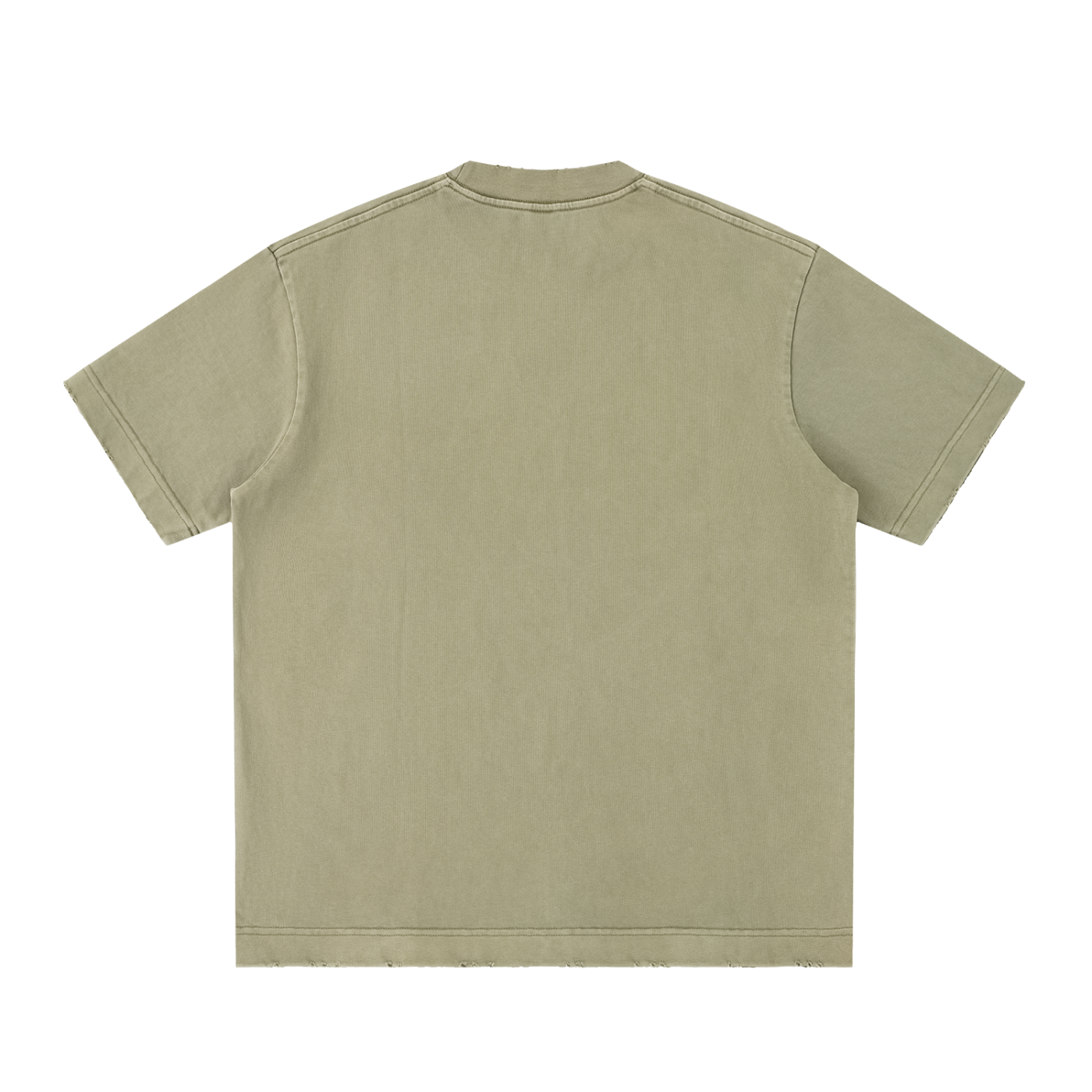 PREEVISION Heavyweight Vintage Washed Frayed T-Shirt (12 Other Colors)