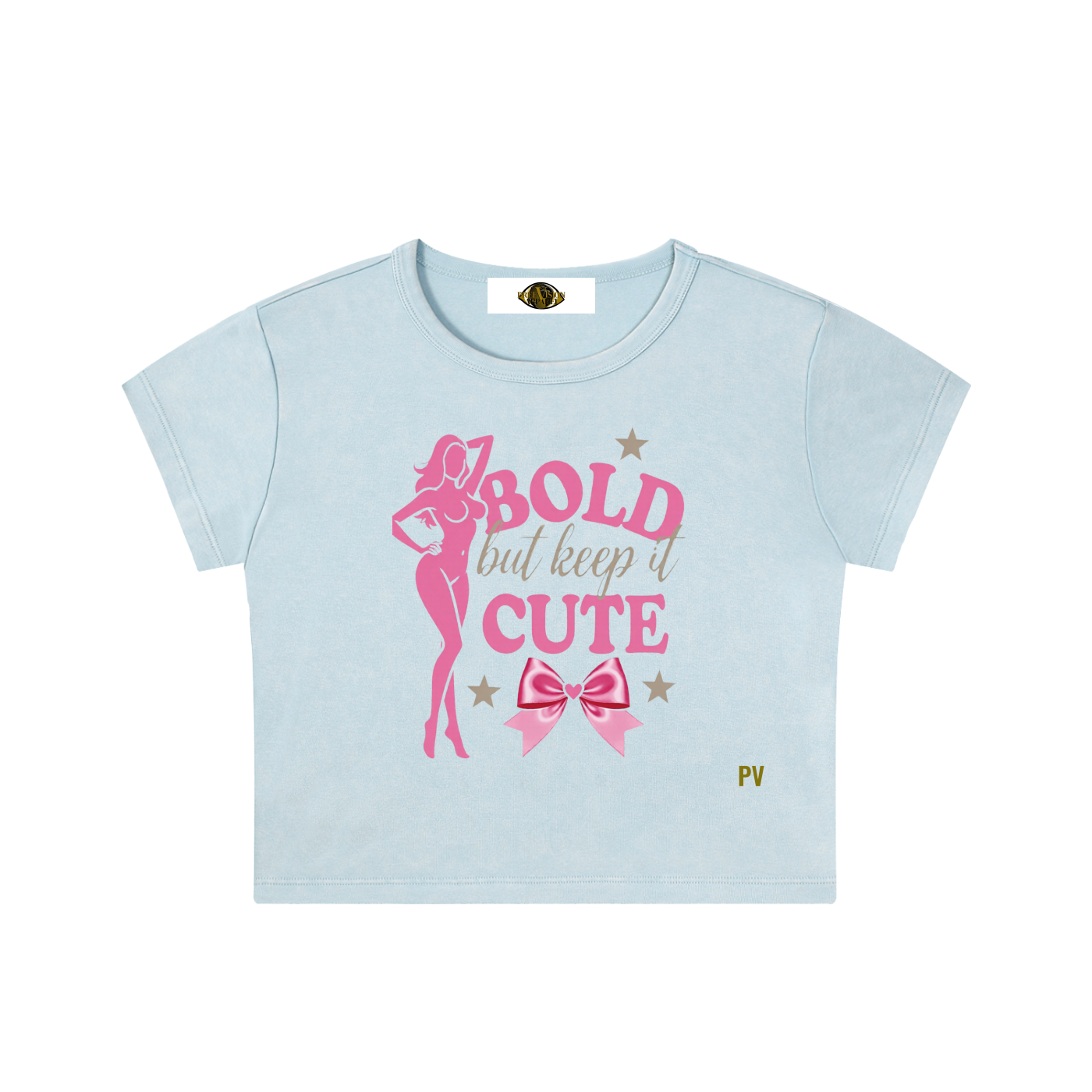 PREEVISION Women Snow Washed Crop Top (4 Other Colors)