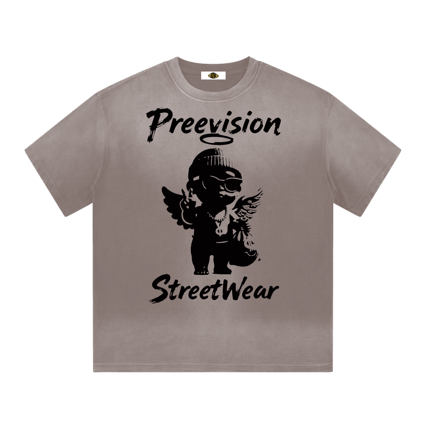 PREEVISION “I” Shape Gradient Washed T-Shirt (3 Other Colors)
