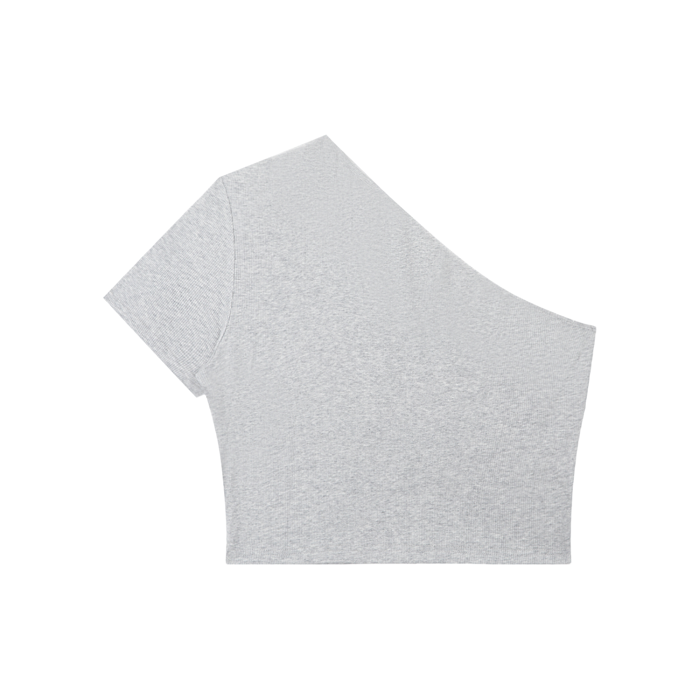 PREEVISION Women's One-Shoulder Crop T-Shirt (5 Other Colors)