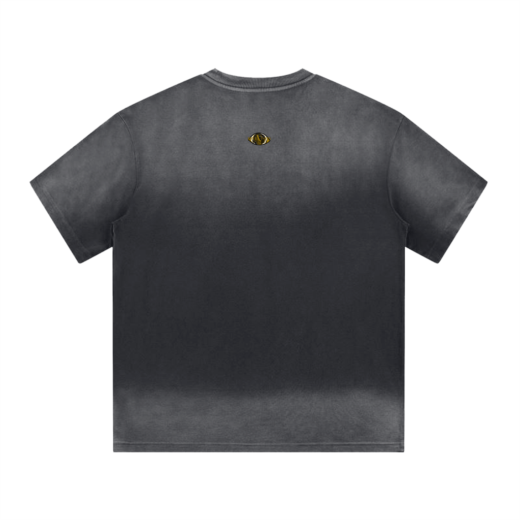 PREEVISION “I” Shape Gradient Washed T-Shirt (3 Other Colors)